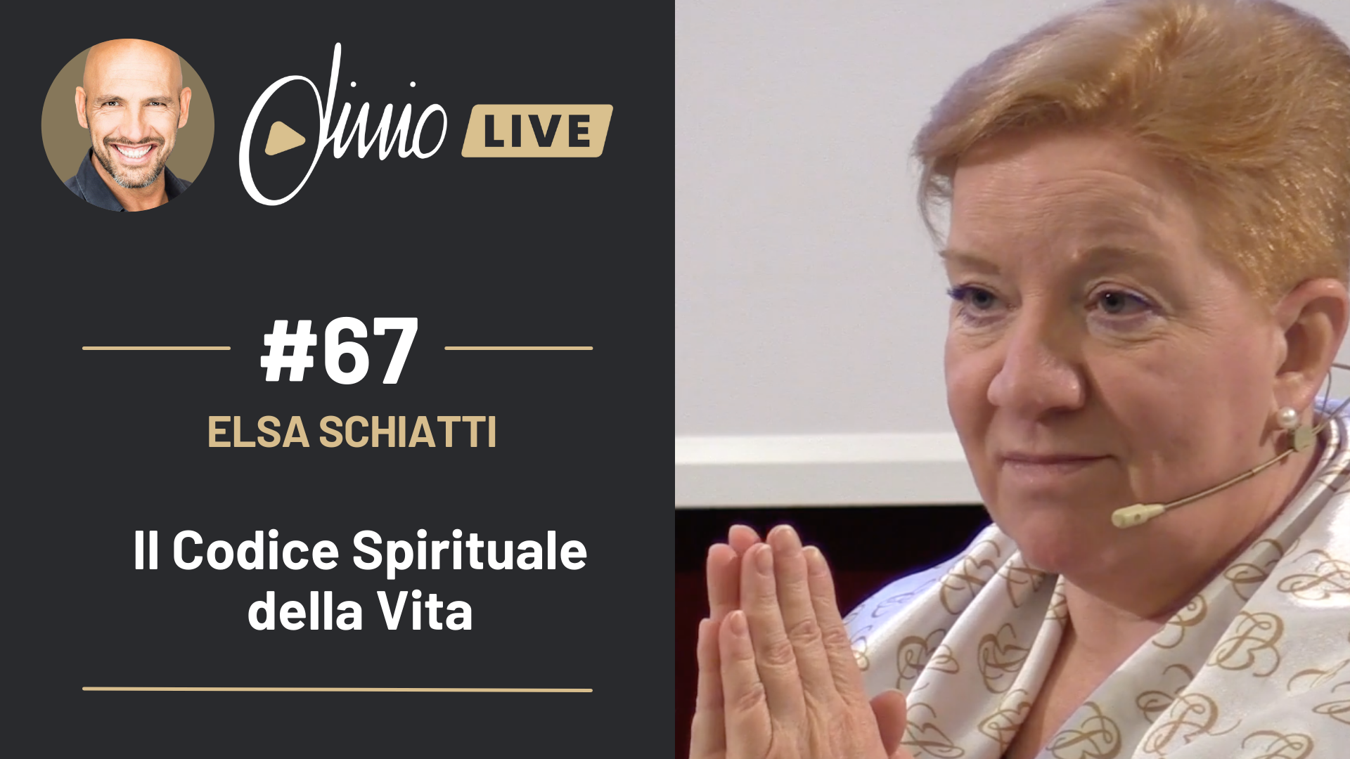 #LivioLive Elsa Schiatti – Il Codice Spirituale della Vita